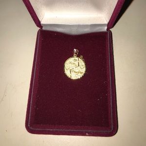 14K Gold New Mother Daughter Charm
